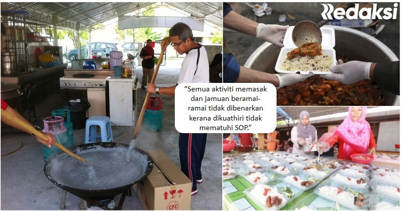 Tiada Aktiviti Masak Dan Jamuan Hanya Pengagihan Makanan Dibenarkan Di Terengganu